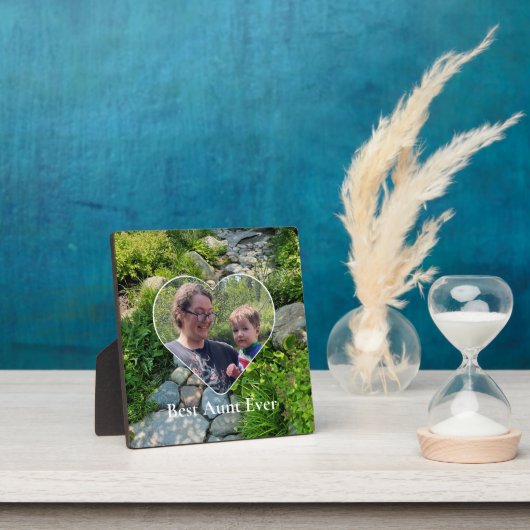 美しい森の写真の日照り木写真テンプレート フォトプラーク (インサイチュ)