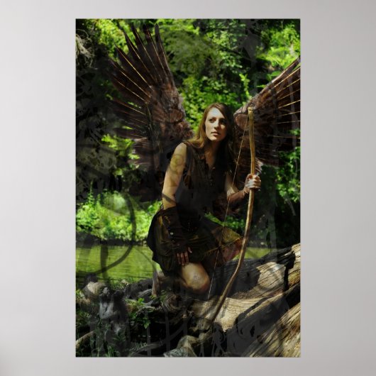 美しい森の妖精のポスター ポスター (正面)