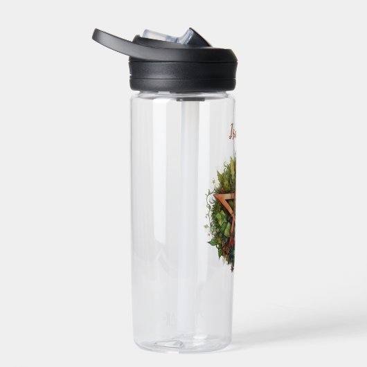 美しい森の異教のペンタグラム ウォーターボトル (右面)