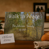 美しい森の道 カッティングボード