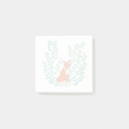 美しい植物のリースの威厳のあるな孤 ポストイット