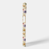 美しい植物の水彩画ワイルドフラワーの名前 Case-Mate iPhoneケース (裏面 / 右)