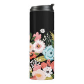 美しい植物の花を咲かせるフローラハート タンブラー (回転左)