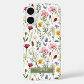 美しい植物の野生花の名前 Case-Mate iPhoneケース (裏面)