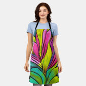 美しい植物コレクション エプロン (着用した状態)