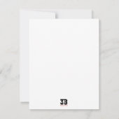 美しい植物コレクション ノートカード (裏面)