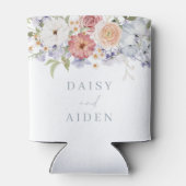 美しい植物性フローラ水の色結婚の数 缶クーラー (裏面)