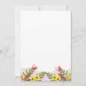 美しい植物救フローラガーデン 招待状 (裏面)