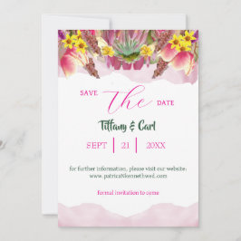 美しい植物救フローラガーデン 招待状