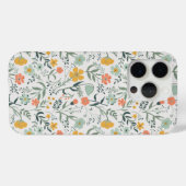 美しい植物花柄 Case-Mate iPhoneケース (裏面 (横))