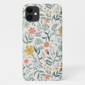 美しい植物花柄 Case-Mate iPhoneケース (裏面)