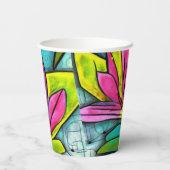 美しい植物 紙コップ (裏面)