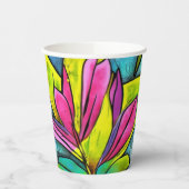 美しい植物 紙コップ (左)