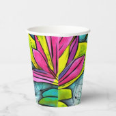 美しい植物 紙コップ (右)