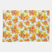 美しい楓の葉 キッチンタオル (横)