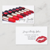 美しい業界で目立つ：化粧 名刺 (正面/裏面)