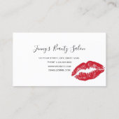 美しい業界で目立つ：化粧 名刺 (裏面)