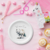 美しい極狐カスタマイズ可能 ペーパープレート (パーティー)