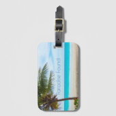 美しい楽園が見つかった ラゲッジタグ (正面縦)