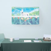 美しい楽園の夢の中のユニコーン オーダーメイド 横断幕 (トレードショー)