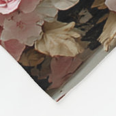 美しい樺の木ツリーズカントリーリバー フリースブランケット (角)