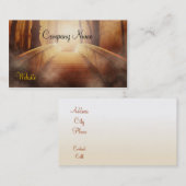 美しい橋の名刺 名刺 (正面/裏面)