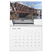 美しい橋壁掛けカレンダー カレンダー (1月 2026)