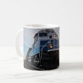 美しい機関車コーヒーカップ コーヒーマグカップ (正面左)