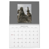 美しい死-墓地の芸術のカレンダー カレンダー (3月 2026)