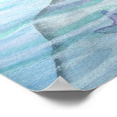 美しい母とベビー人魚のポスター ポスター (角)