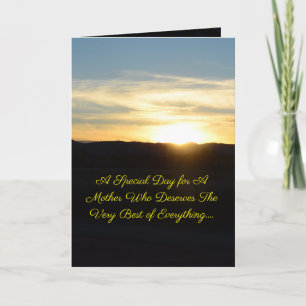 美しい母の日のカード カード