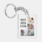 美しい母の日のギフトアクリルキーチェーン キーホルダー (正面左)