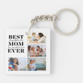 美しい母の日のギフトアクリルキーチェーン キーホルダー (裏面)