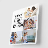 美しい母の日のギフトウォールクロック スクエア壁時計 (傾斜)