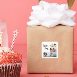 美しい母の日のギフトシール スクエアシール