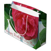 美しい母の日のバッグ ラージペーパーバッグ (裏面アングル)