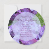 美しい母の日のブランチ招待状 招待状 (正面)