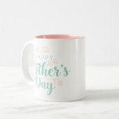 美しい母の日の贈り物 ツートーンマグカップ (正面左)