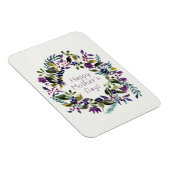 美しい母の日マグネット紫の花 マグネット (右側)