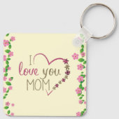 美しい母の日 キーホルダー (裏面)