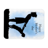 美しい母の日 マグネット (横)