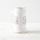 美しい母は天使のような存在だ ビールジョッキ (正面左)