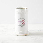 美しい母は天使のような存在だ ビールジョッキ (中央)