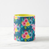 美しい母トロピカルフラワーパラダイス マグカップ (中央)