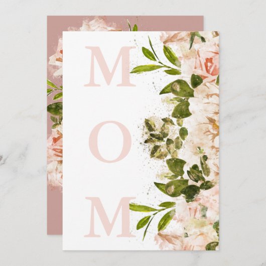 美しい母フローラエレガンスハッピーマザーズデイ (正面/裏面)