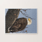 美しい母（ワシ） ジグソーパズル (横)