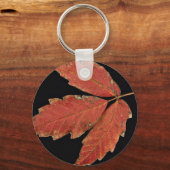 美しい毒のツタ葉 キーホルダー (正面)