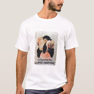 「美しい毛の使用Ayerの毛の活力のために」(色 Tシャツ