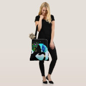 美しい民族女性オールオーバープリントトート トートバッグ (モデル)