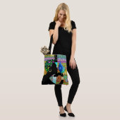 美しい民族女性オールオーバープリントトート トートバッグ (モデル)